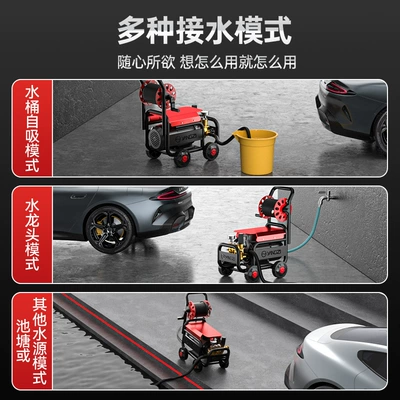 Brushing Artifact Floor Washing Portable — Car washing machine