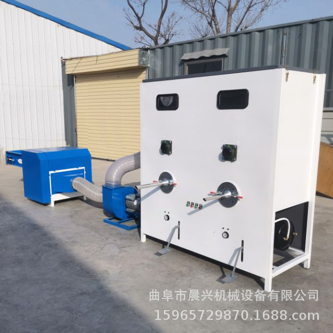 全自动公仔毛绒玩具充棉机 抱枕坐垫填充机 羽绒服开棉充棉机