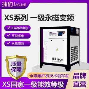 Jaguar Permanent Magnet Variable Frequency Screw Air Compressor Compressor Energy Saving Silent Air Compressor Small XS One 20
