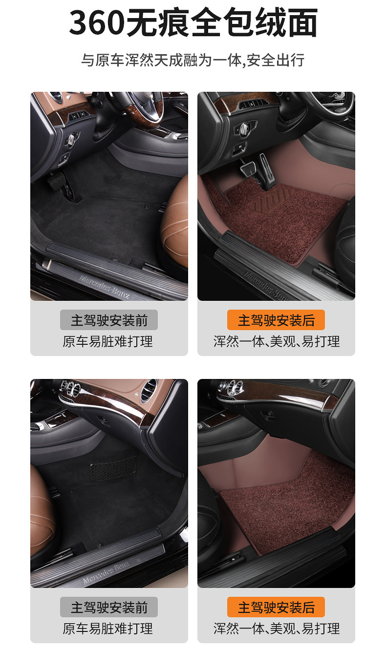 Car Floor Mats for Mercedes-Benz