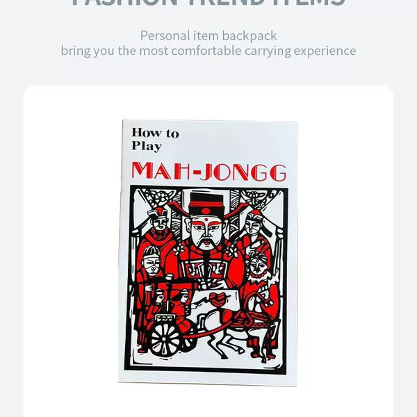 Amazon Bestseller: American Mahjong Set with 166 Tiles, Includes Instruction Manual, Scoring Card, and Rules Card