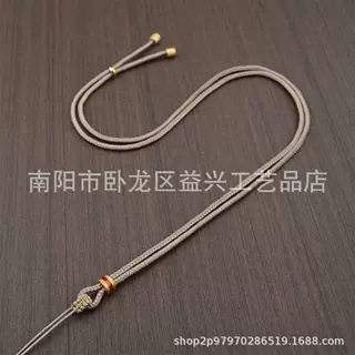 手工编织可调节项链绳多色可选玉佩翡翠玛瑙吊坠挂绳diy饰品配件