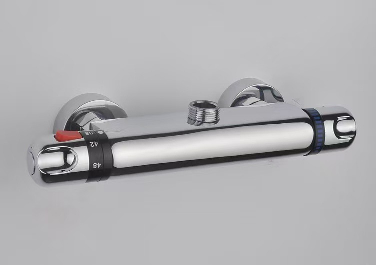 Intelligent thermostatic valve, cold and hot water mixing valve, concealed mixing valve, shower thermostatic valve, solar water heater mixing valve undefined