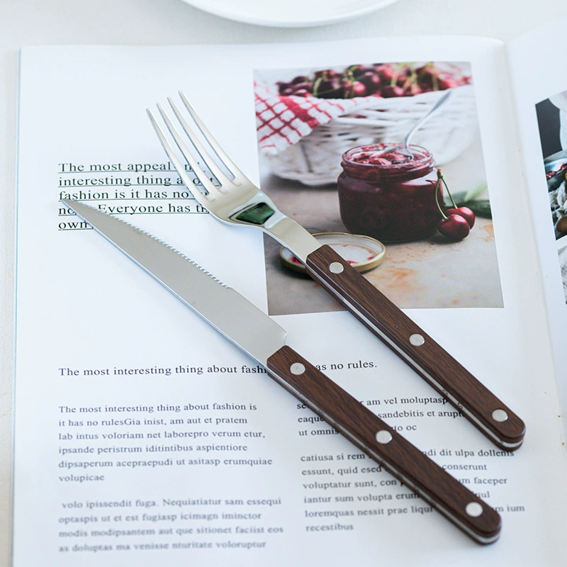 Handle stainless steel, tableware, set, spoon, french style
