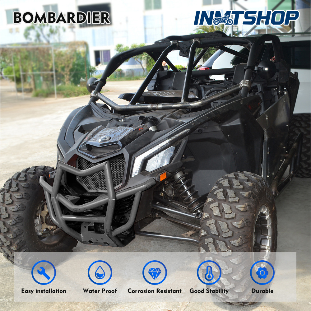 Suitable for Bombardier Can Am Maverick X3 front bumper, front guardrail, ATV modification parts