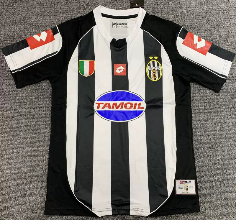 Заводская прямые продажи классической ретро серии Juventus футболка Juventus ретро коротким рукавом футбольная форма