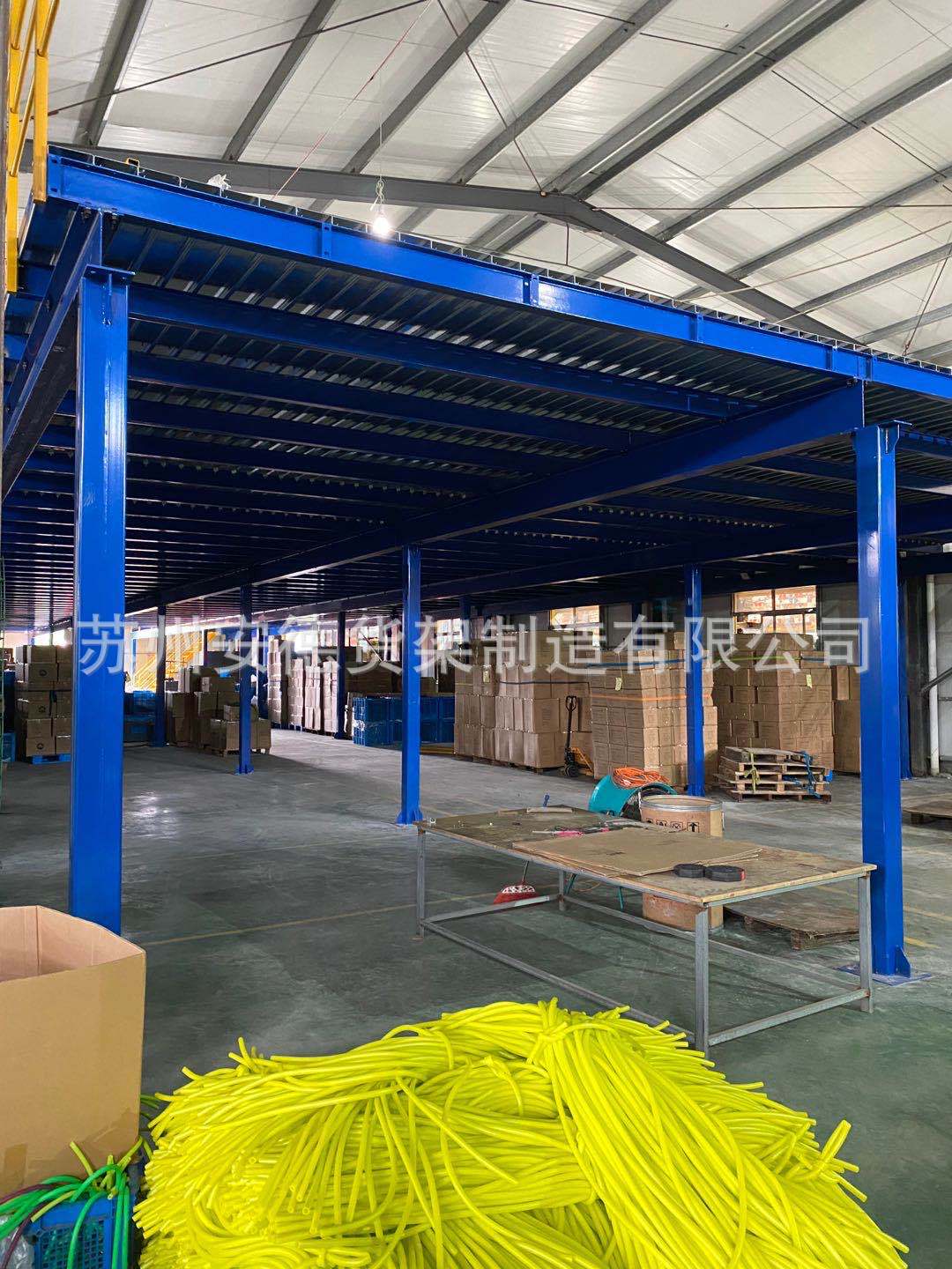苏州镇江可拆卸组合钢平台组装重型阁楼仓库钢结构阁楼平台批发-阿里巴巴
