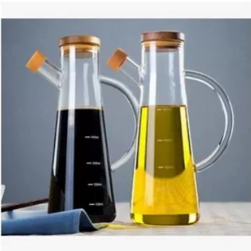 Японский герметичный современный стеклянный dispenser для масла
