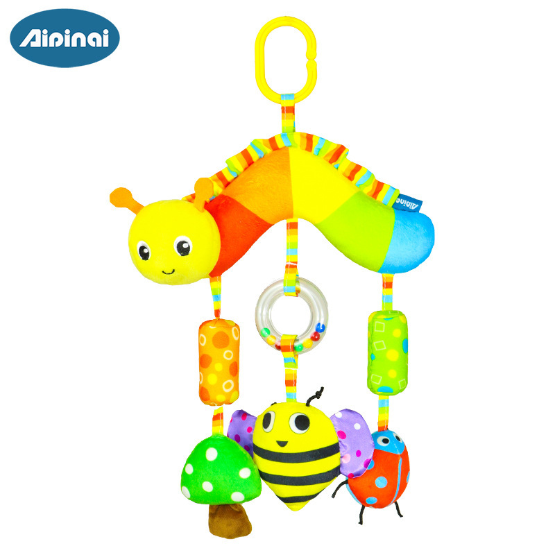 Rainbow Caterpillar coche colgando
