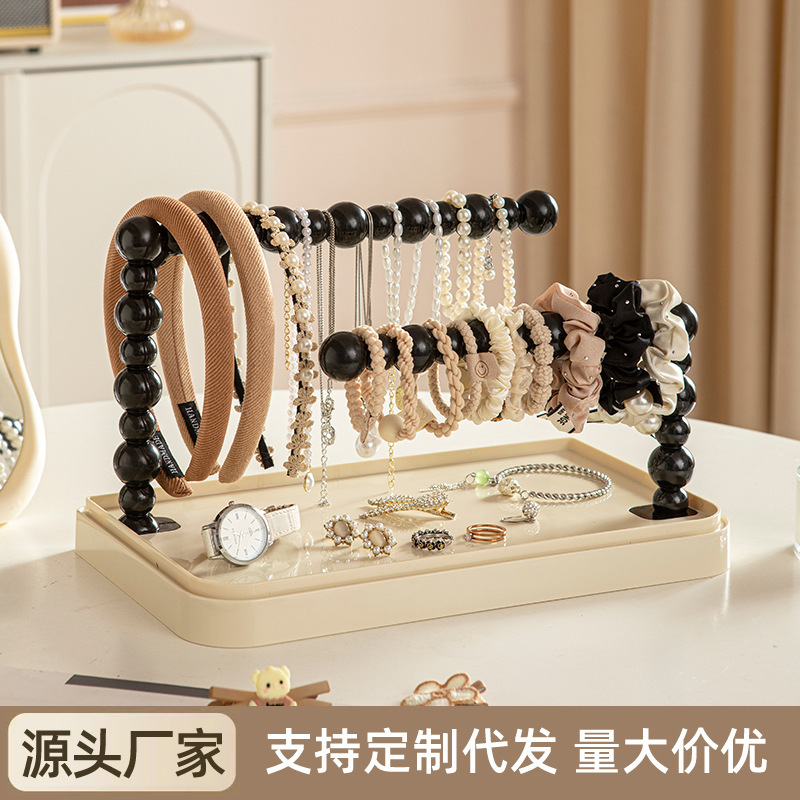 发饰发圈置物架大容量发夹抓夹头箍展示架家用饰品发箍收纳整理架|undefined