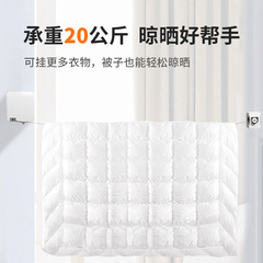 廠家直銷可伸縮隱形晾衣繩 室內外加長晾曬衣繩加長6米涼衣繩免釘