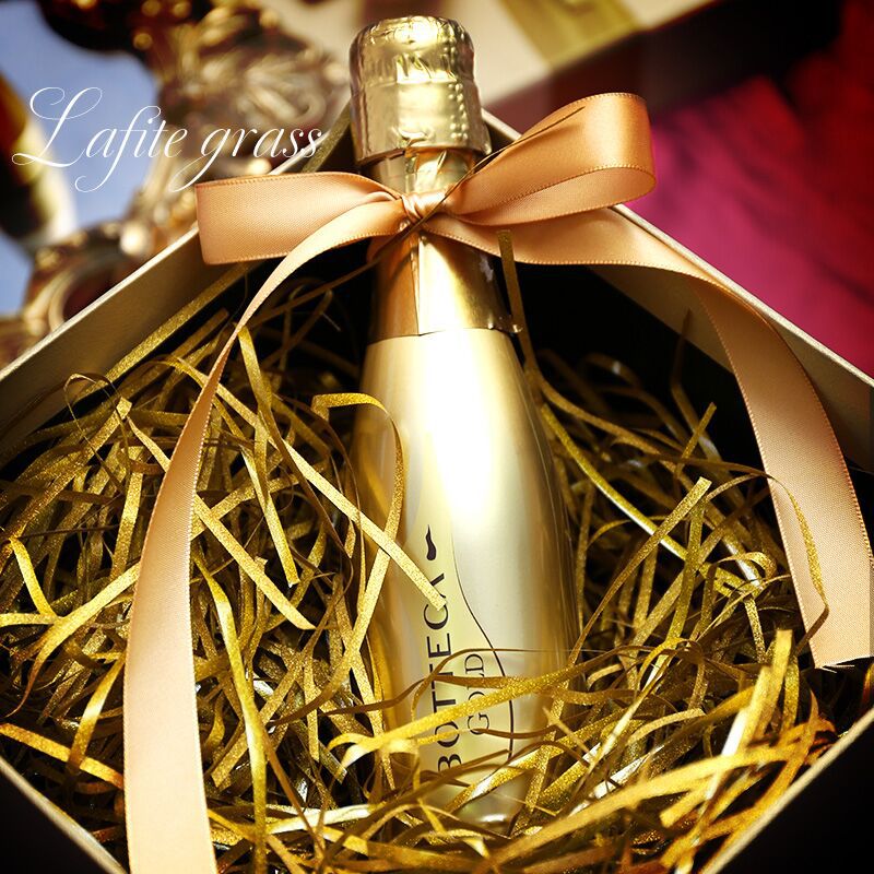 Rafael Grass Gift Box Filler, Christmas Shimmer Paper Shredded Strings, Candy Box Filler and Decorations