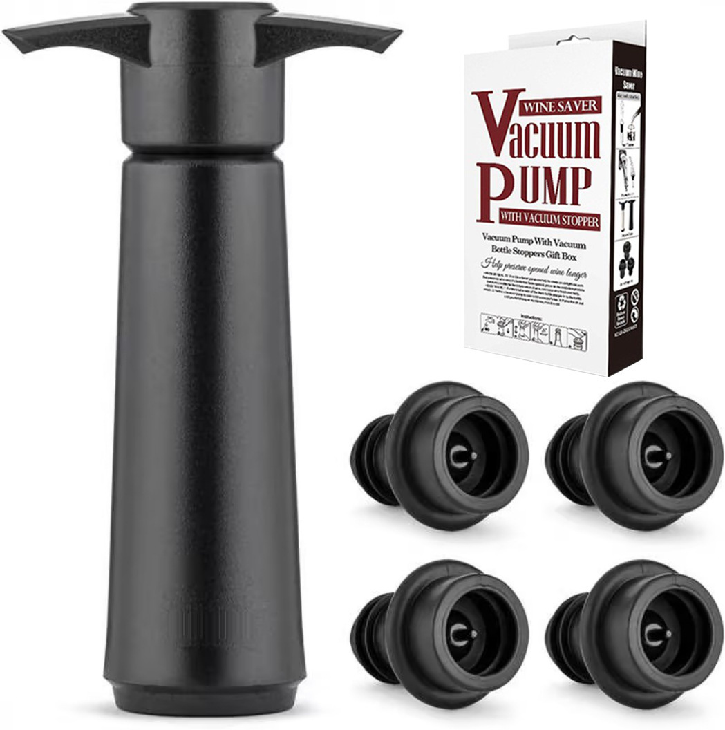 Venta caliente transfronteriza fábrica directa vino tinto tapón vacío bombeo vacío tapón sellado vino fresco tapón caja de color traje