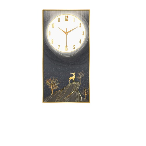 [30*60] Porch decorative painting living room sofa background wall dining room bedroom vertical hanging painting wall clock living room