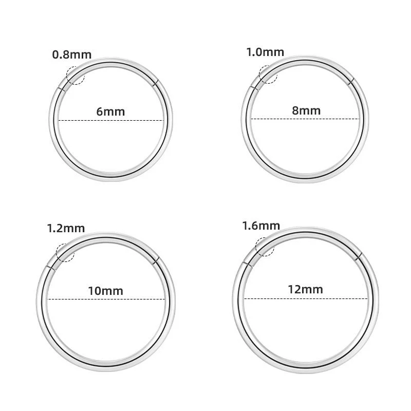 Metal lip piercing, earrings, wholesale