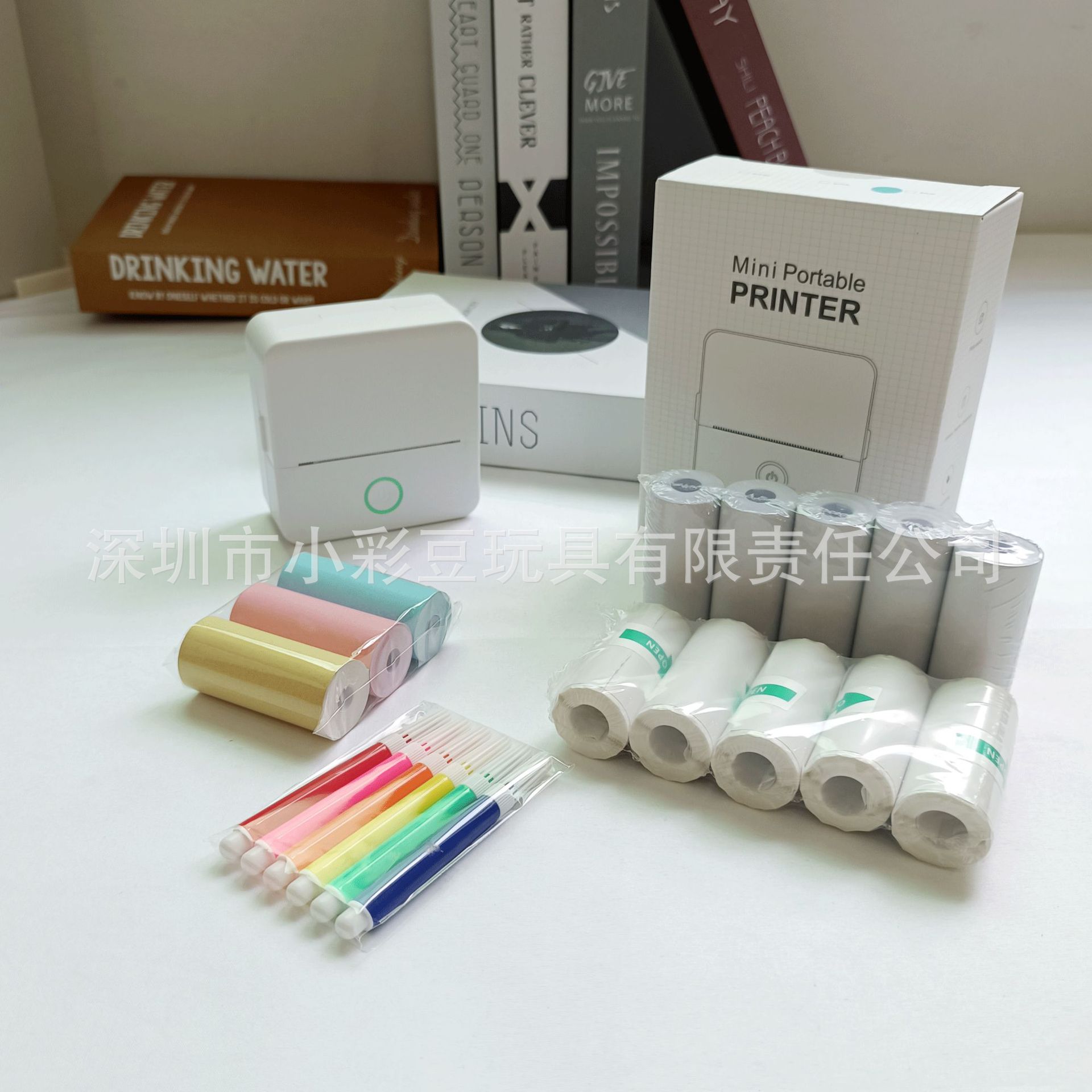 X6 belarusian version + 5 thermal paper + 5 stickers + 3 colored paper + colored pens