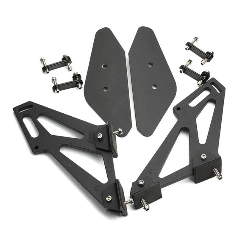Car Modification Parts, Car Rear Wing, Universal Aluminum Alloy Rear Wing for Sedan, Modified Fixed Wind Wing Spoiler 135cm