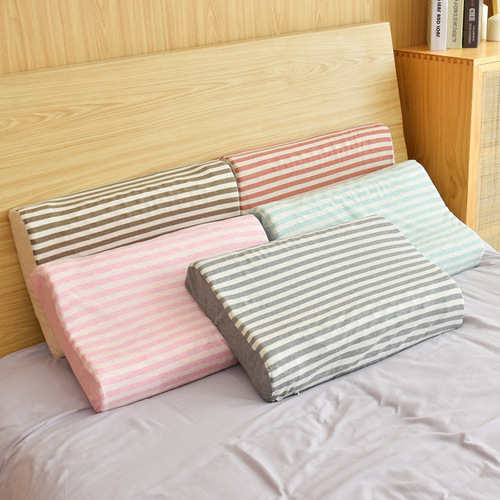 (Adult style) Latex pillow Unprinted Tianzhu cotton pillow Thai latex pillow Good quality cervical pillow wholesale delivery