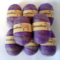 クロスボーダーFelted Soapウールフェルト石鹸精油手作り石鹸oe mお土産diyウール石鹸