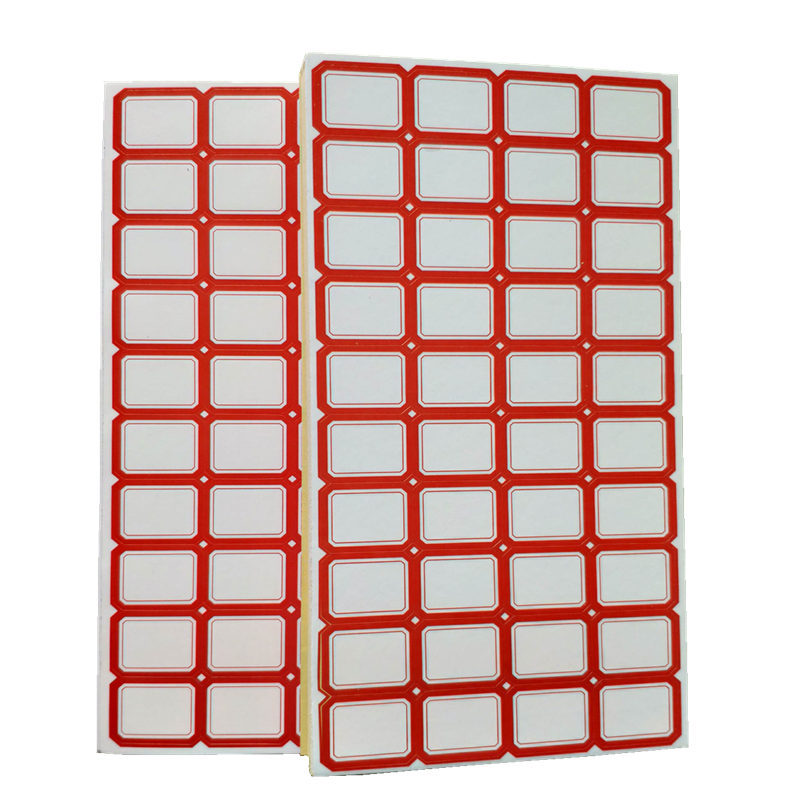 레드 80매 3200 작은 스티커 2.8*2.1cm