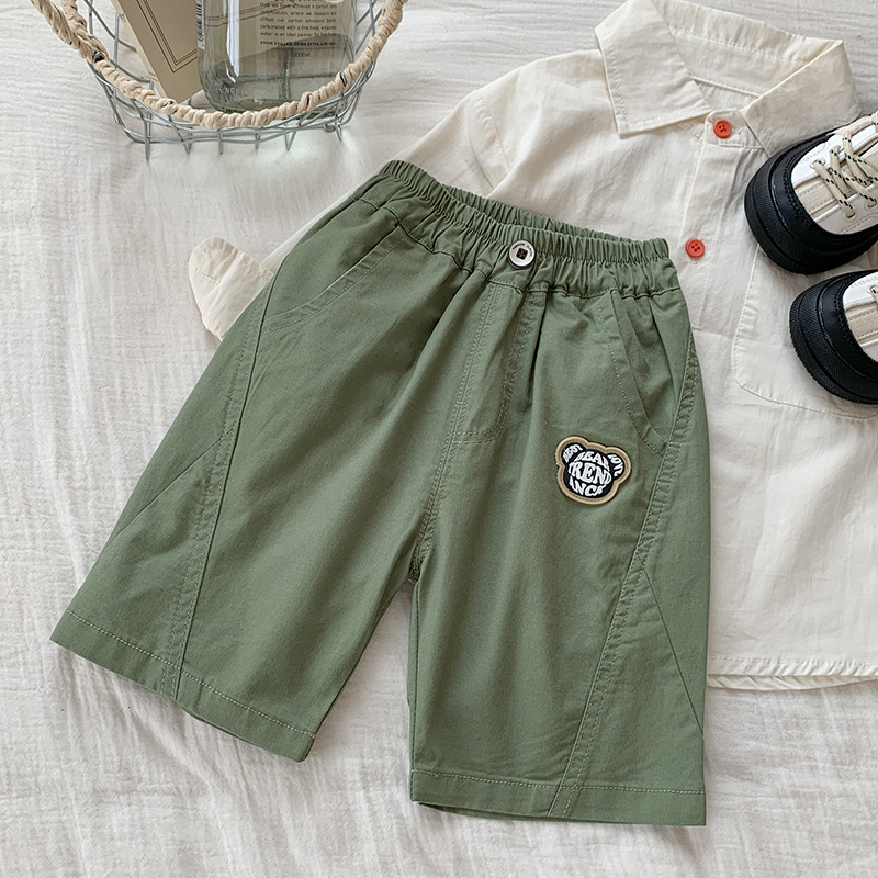 7896 pantalones anti-mosquitos para niños pantalones de herramientas de verano para niños 2025 nuevos pantalones casuales delgados sueltos para niños de verano image 7