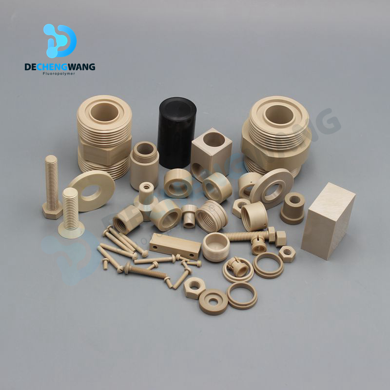 德氟 精密机加工PEEK零件 聚醚醚酮非标异形件 新能源汽车应用