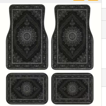 Mats, Easy to Clean, Factory – Avtomobil döşəmə paspasları - new-car-floor-mats-106-3344cm-pack-of-two