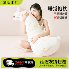 妊婦の睡眠漫画ベビーコットンレッグタイプA女性横向き寝取り外し可能で洗える枕子供用ベッドロング枕