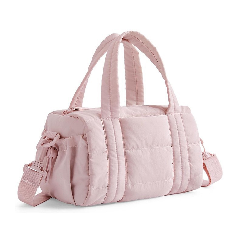 New Waterproof Gym Bag, Down-Filled Handbag, Women's Weekend Travel Bag, Overnight Travel Carry-On Luggage Bag