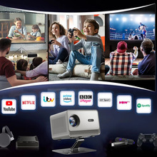 跨境M10Plus投影仪4K手机无线投屏客厅投墙便携式投影机迷你便携