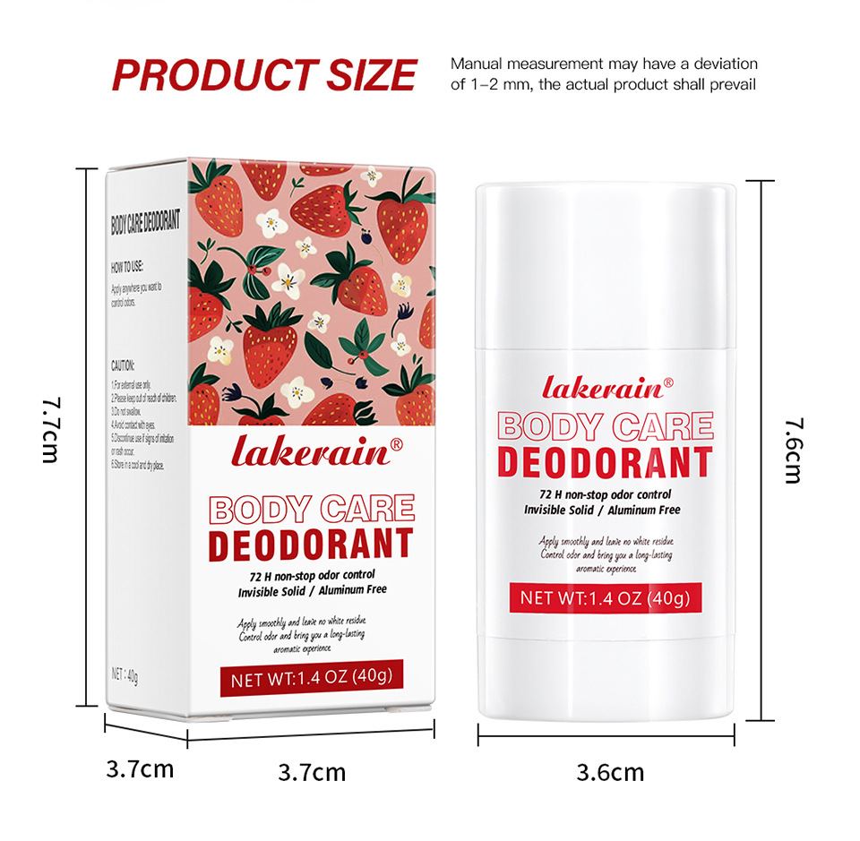 lakerain Round Tube Women's Body Fragrance Cream with Fruit Flavor undefined