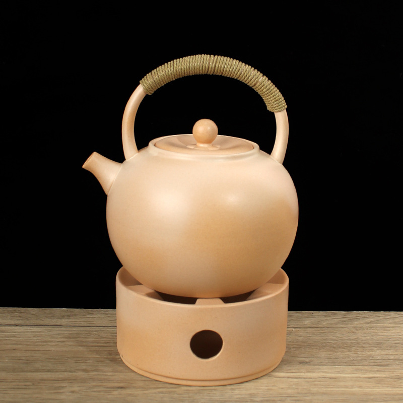 White clay pottery pot Japanese style girder pot heat-resistant electric pottery stove kettle tea maker suit large capacity household pastel glaze White clay pottery pot Japanese style girder pot heat-resistant electric pottery stove kettle tea maker suit large capacity household pastel glaze