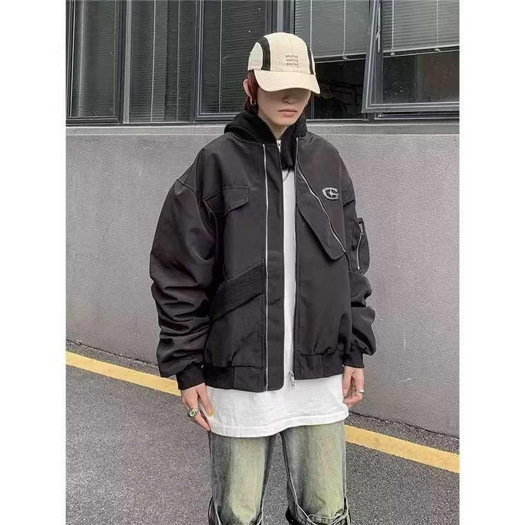 Tide, jacket for beloved, high-quality style, autumn, oversize