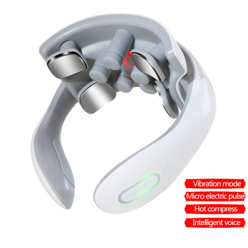 Cervical massager Intelligent neck massager Shoulder and neck massager EMS Microcurrent pulse heating neck protector