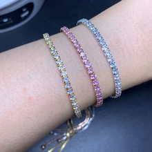 3mm���{������Ƕ�ʯ�W��朰�ɫ��ɫ��Ů�ճ�������K����Ʒ