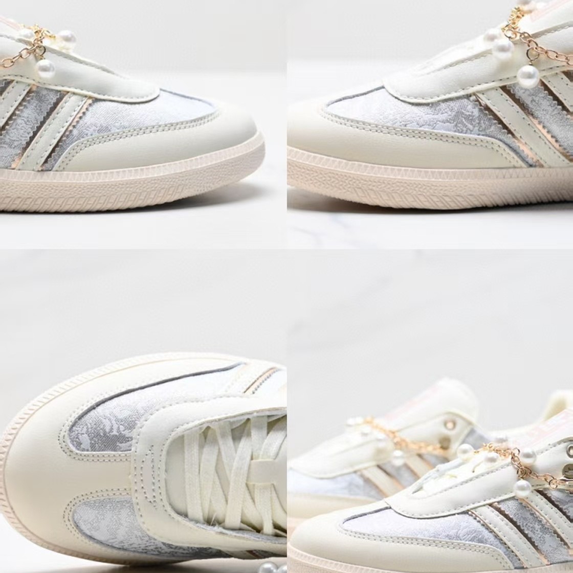 Cross-border Putian shoes, originals samba OG, comfortable, versatile, durable, shock-absorbing, and slip-resistant, German training shoes, light gray