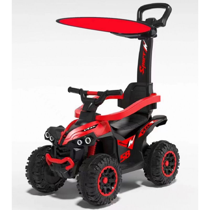 Exportación transfronteriza cochecito para bebés, andador para niños de 1 a 5 años, andador de empuje manual, coche de juguete, defensa lateral