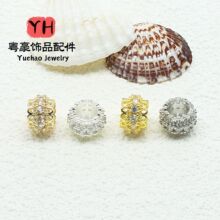 18k����ɫ��ʯ��׸���diy�~�����ֹ��Ʒ�����朴������