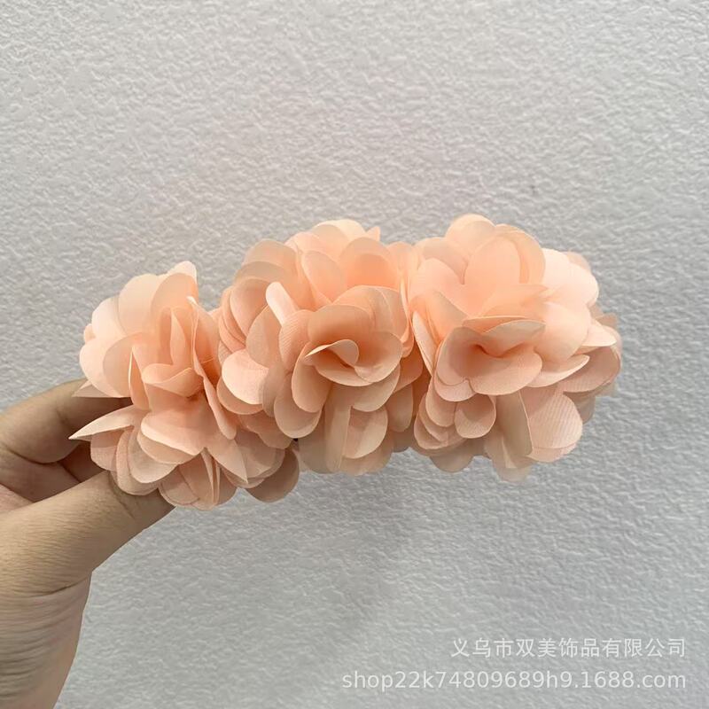 梦玲海边美人鱼造型超大香蕉夹森系花花抓夹横着的香蕉夹|undefined