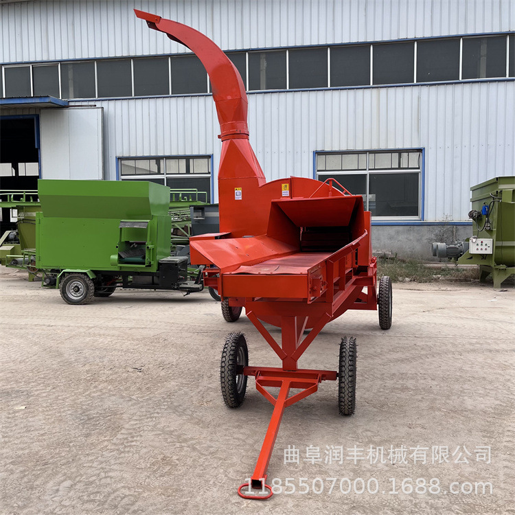苞米电动铡草揉搓机大型30吨铡草机养殖场牛场铡切机高喷秸秆铡段