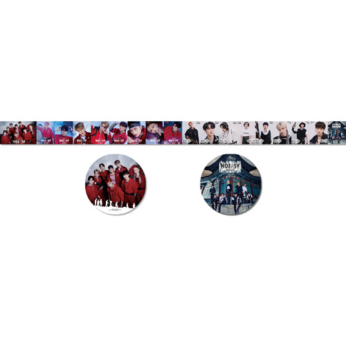 Stray Kids and Papertape New Album《NOEASY》Merchandise Stationery Notebook Sticker