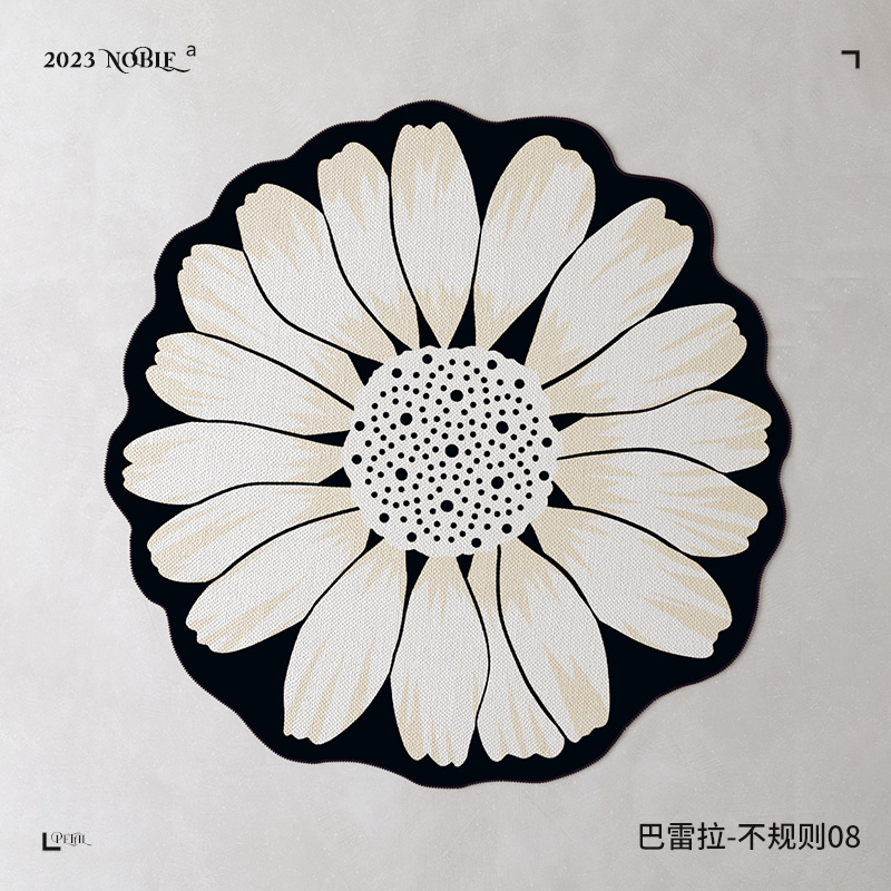 Alfombra de oficina redonda europea sala de estar sofá mesa de té mantas de estudio cojín de silla giratoria cojín de asiento de cama cojín de cama