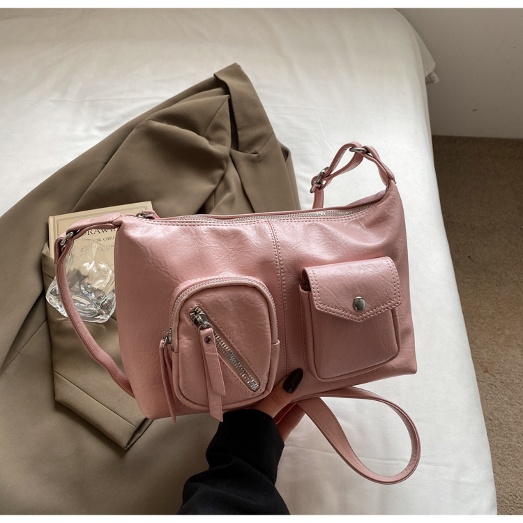 Borsa a spalla donna, borsa tote retro versatile ed elegante_voghion.com