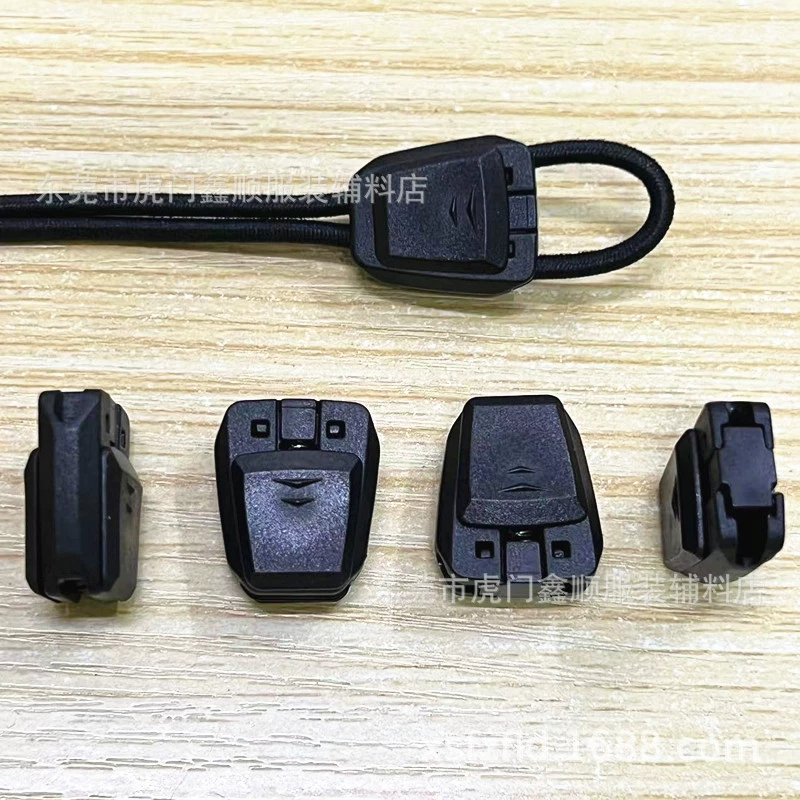 Производитель спот белый эластичный канат регулировки пряжки с двумя отверстиями