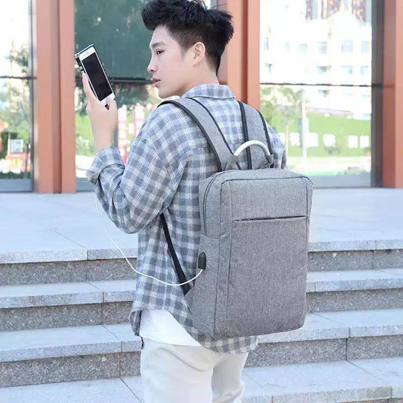 Men's backpack personality fashion busin...