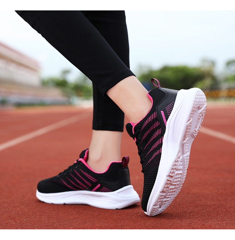 Women's Casual Solid Color Round Toe Sports Shoes display picture 13