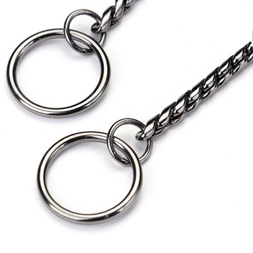 Meianju stainless steel P chain competition grade P chain training correction explosion chain traction rope control chain dog collar