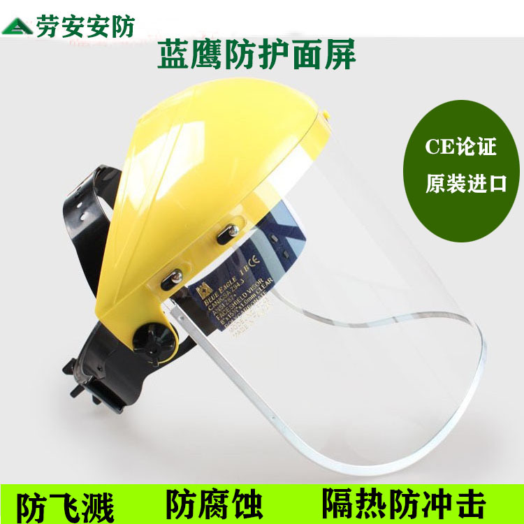Taiwan blue eagle FC48 High temperature resistance Protective visor quality goods To attack Chemistry Splash Corrosion scratch Face screen