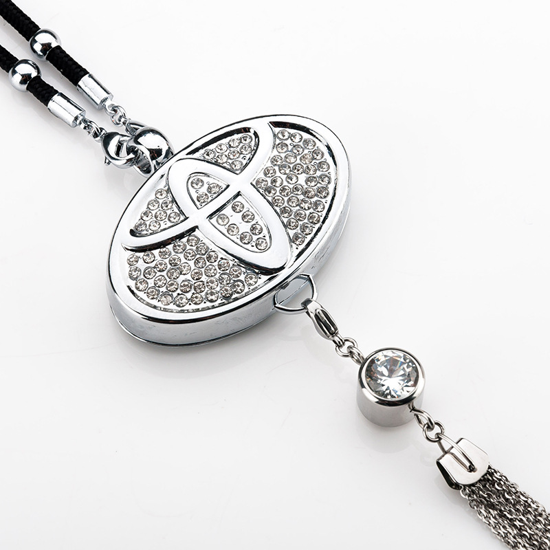 Specially Designed for Foreign Trade, Toyota Car Perfume Pendant with Long-Lasting Light Fragrance Essential Oil Aroma Diffuser Pendant with Inlaid Decorations