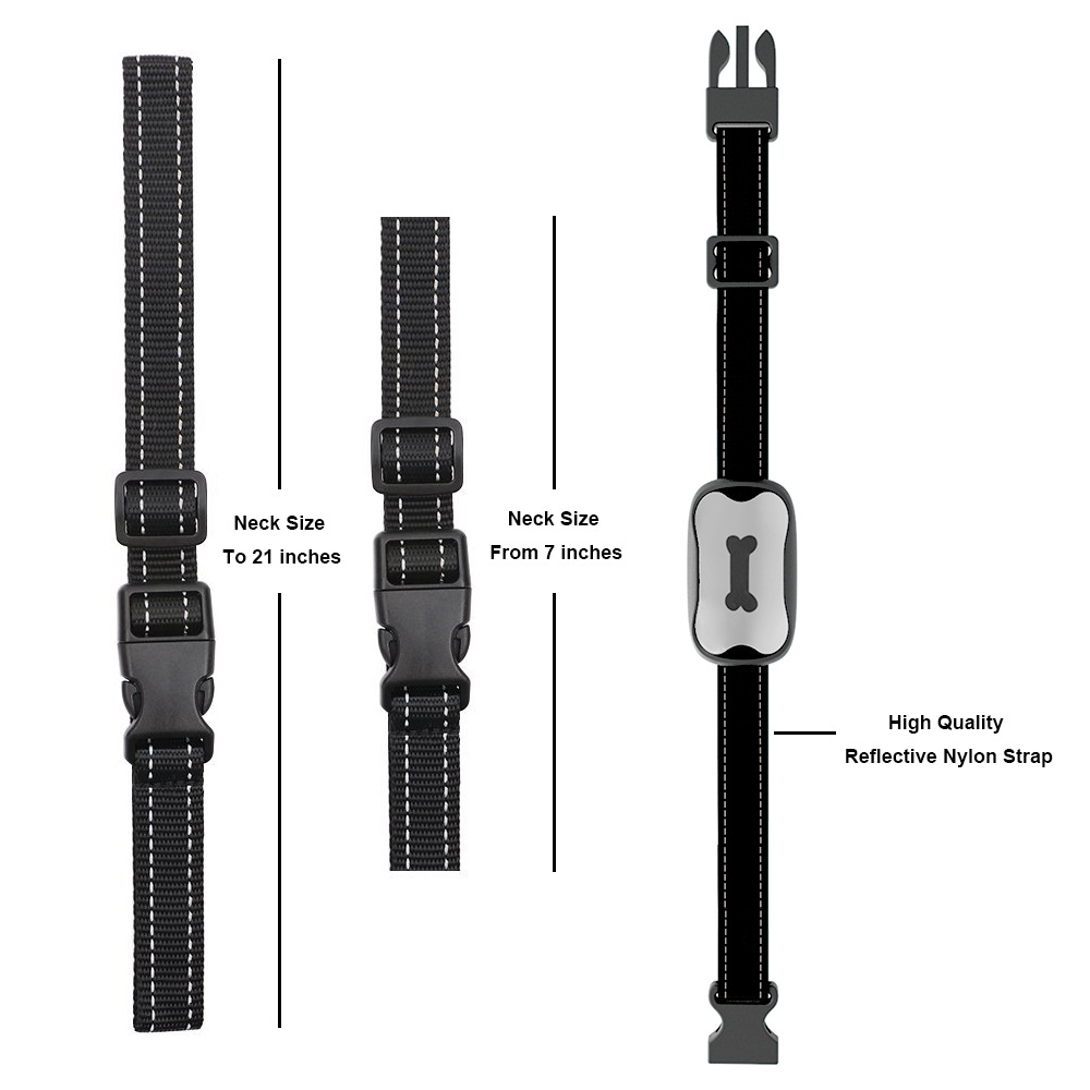 厂家直销宠物止吠器电池震动声音防狗叫狗训练项圈训犬器材止吠器